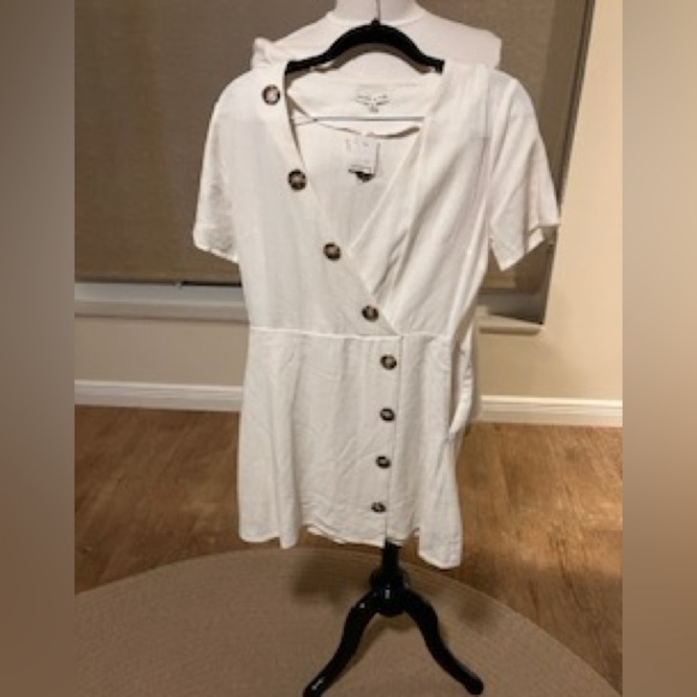 Moon River Cream Blouse